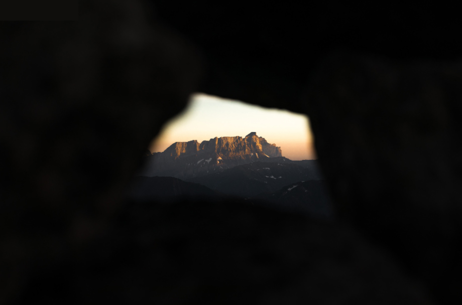 Mountain horizon