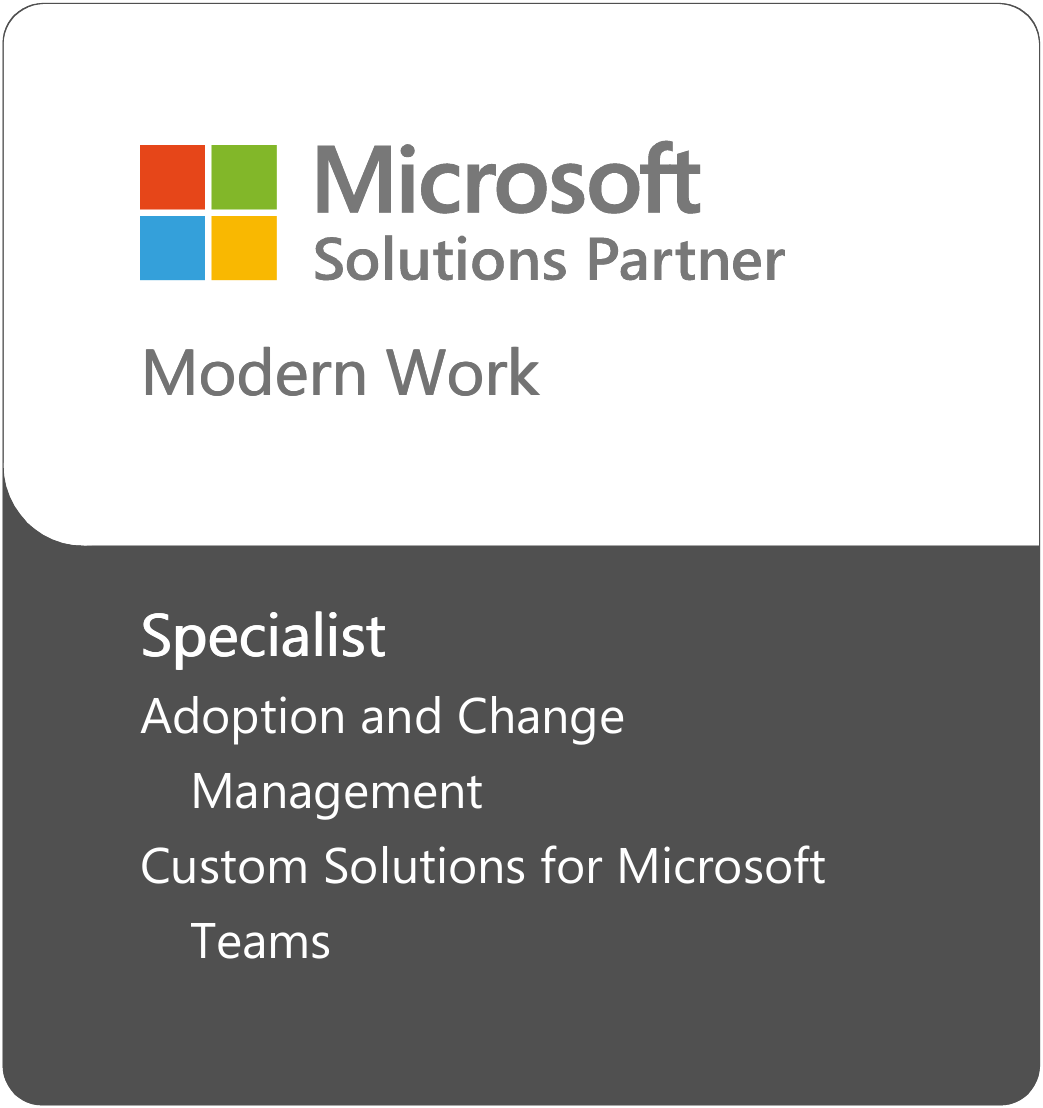 Microsoft Solution Partner – Modern Work, Specialist