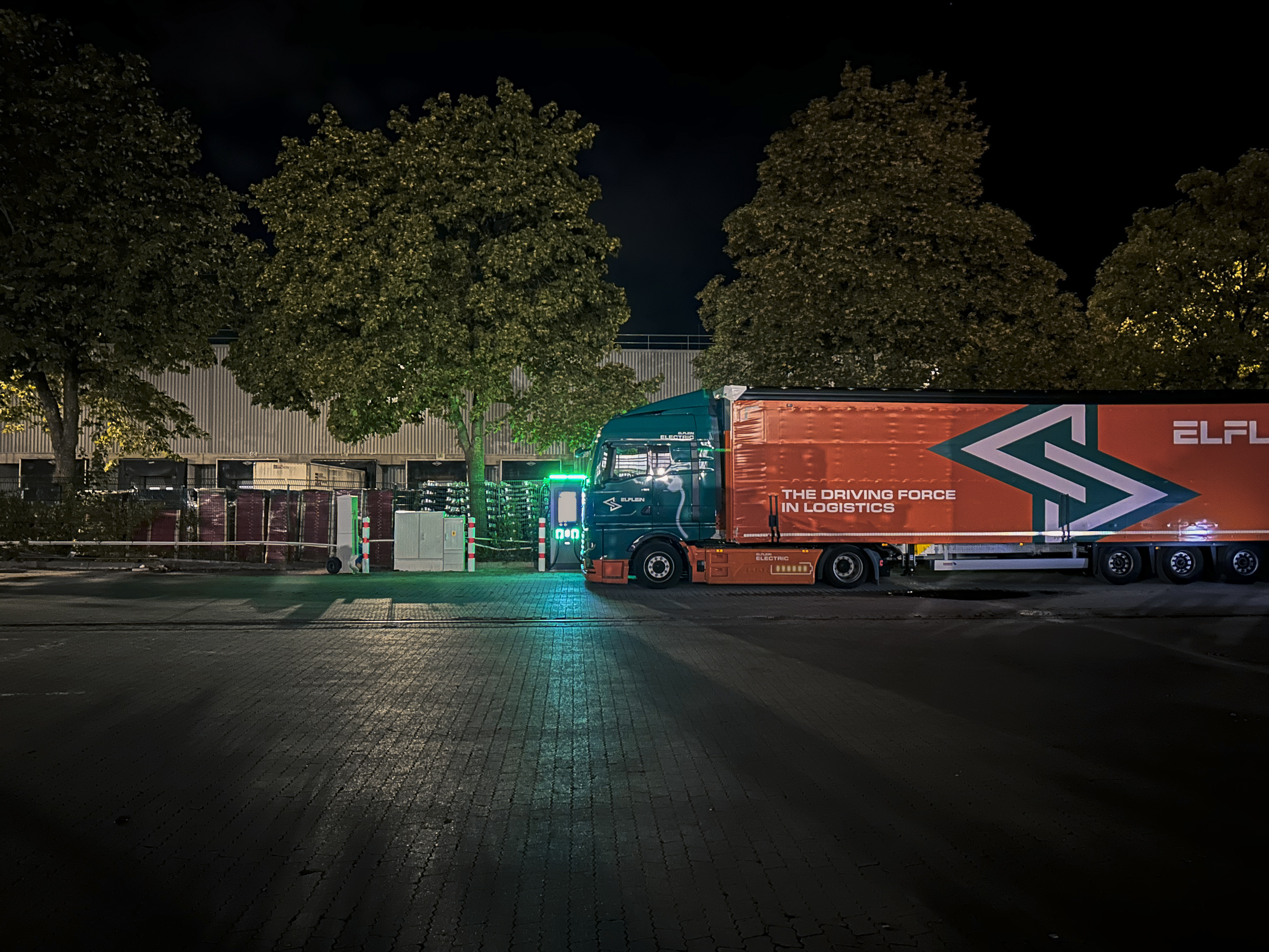 ABB e-mobility depot transport logistics