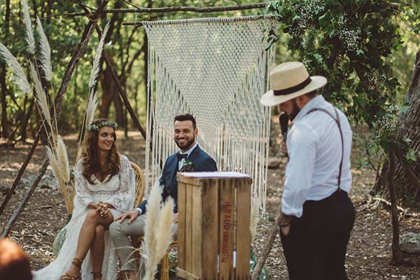 mariage bohême arrière pays niçois