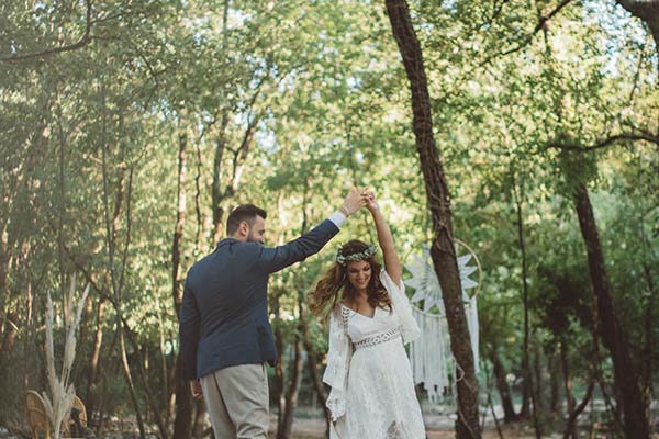 mariage bohême arrière pays niçois
