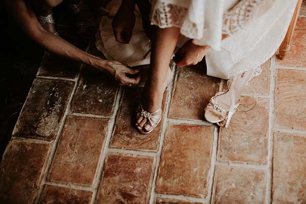 mariage rétro et fleuri en région PACA