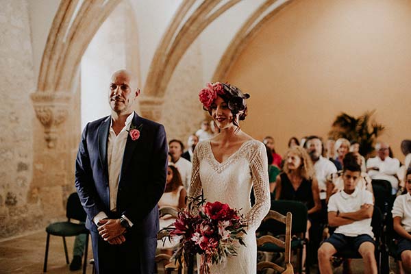 mariage rétro et fleuri en région PACA