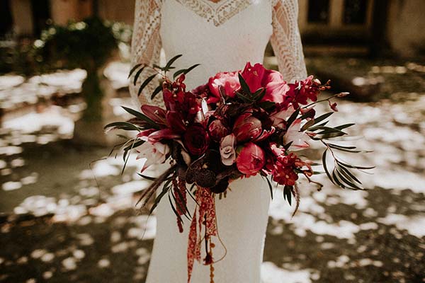 mariage rétro et fleuri en région PACA