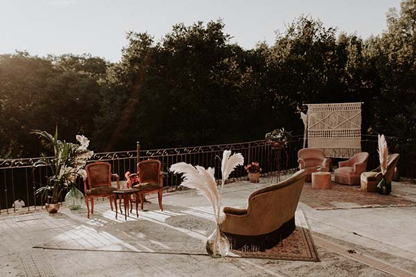 mariage rétro et fleuri en région PACA