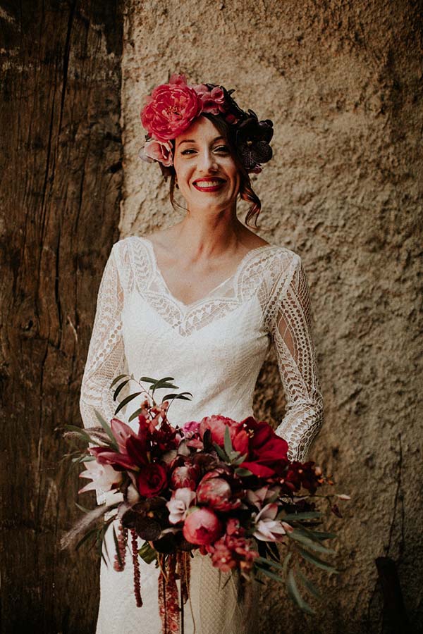 mariage rétro et fleuri en région PACA
