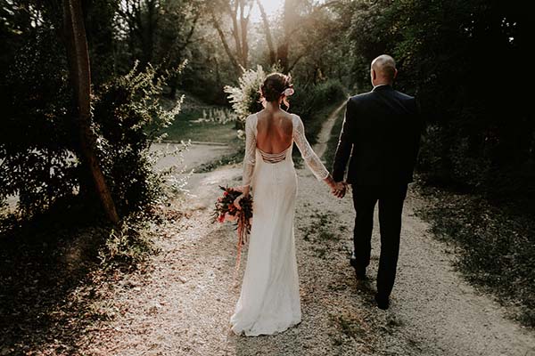 mariage rétro et fleuri en région PACA