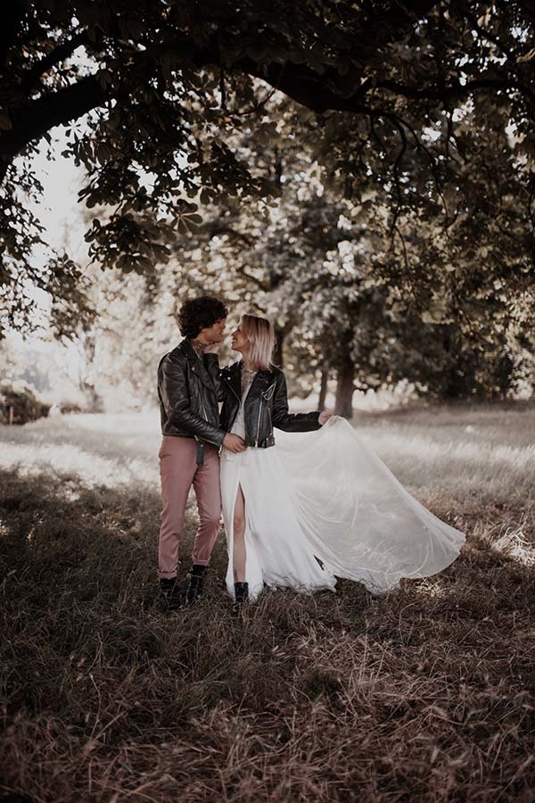 Inspirations mariage rock bohème authentique