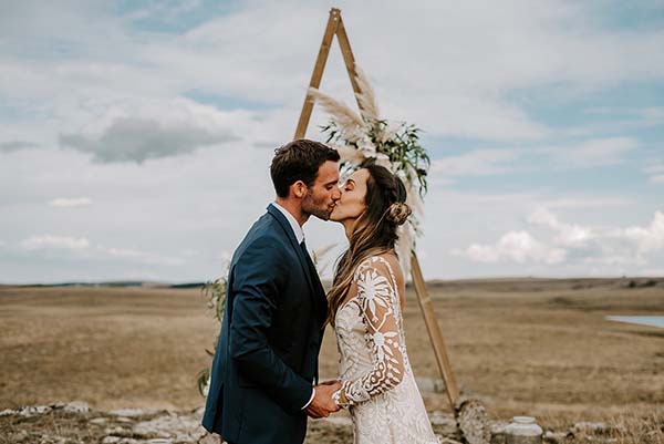 mariage intime sauvage Lozère