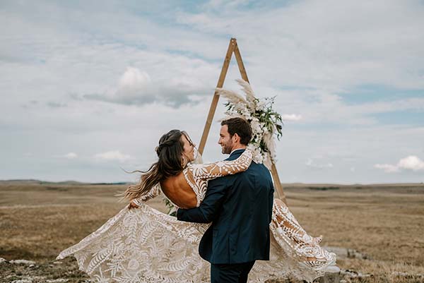 mariage intime sauvage Lozère