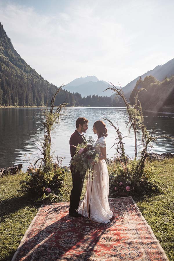 Idées mariage décontracté et bohème en Rhônes-Alpes