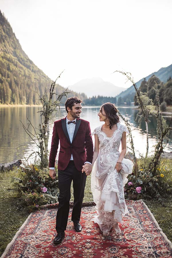 Idées mariage décontracté et bohème en Rhônes-Alpes