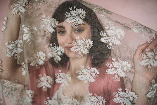 accessoires voile mariée rétro