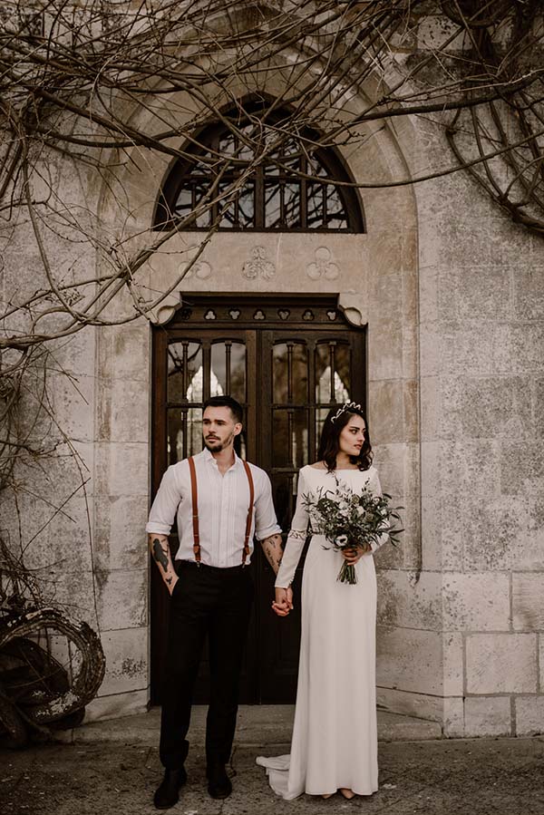Idées mariage élégant minimaliste Normandie