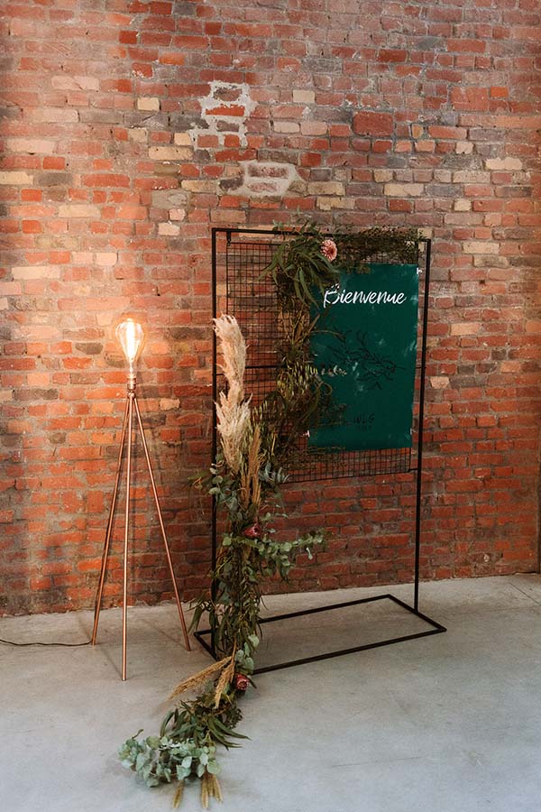 Inspirations mariage urbain végétal Lille