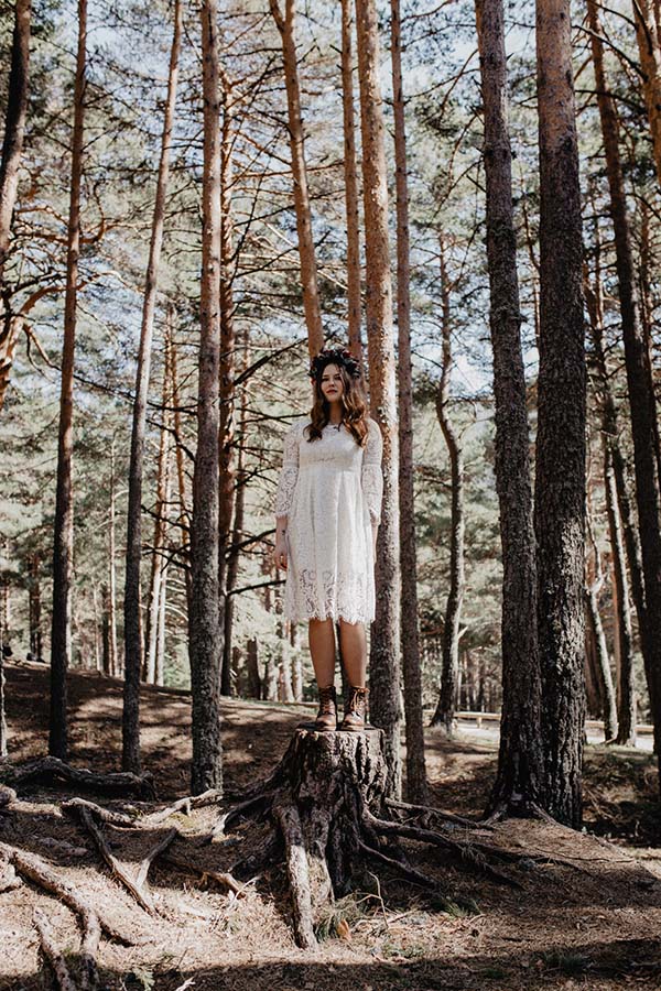Idées mariage coloré forêt contes
