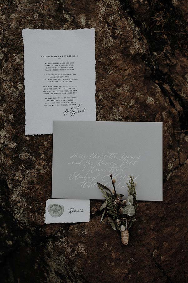 Inspirations mariage vintage Ecosse