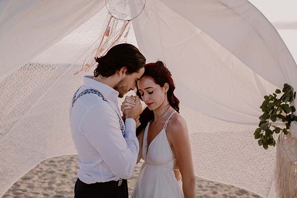 mariage bohème chic Deauville