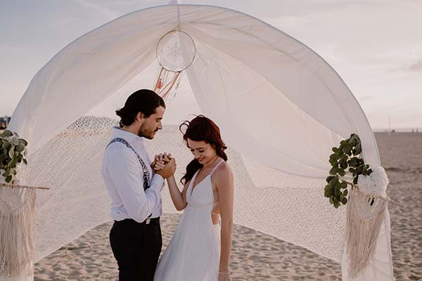 mariage bohème chic Deauville