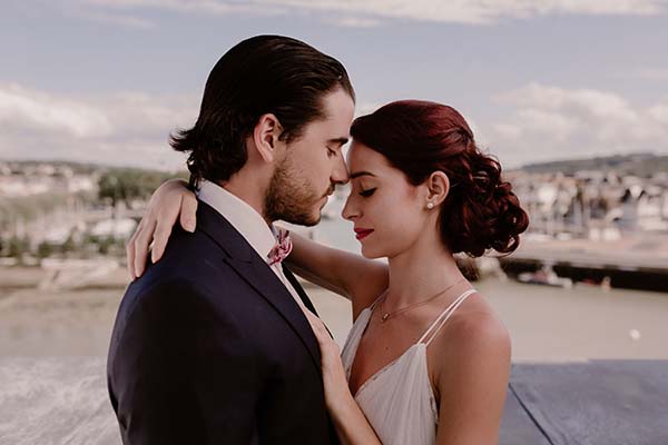 mariage bohème chic Deauville