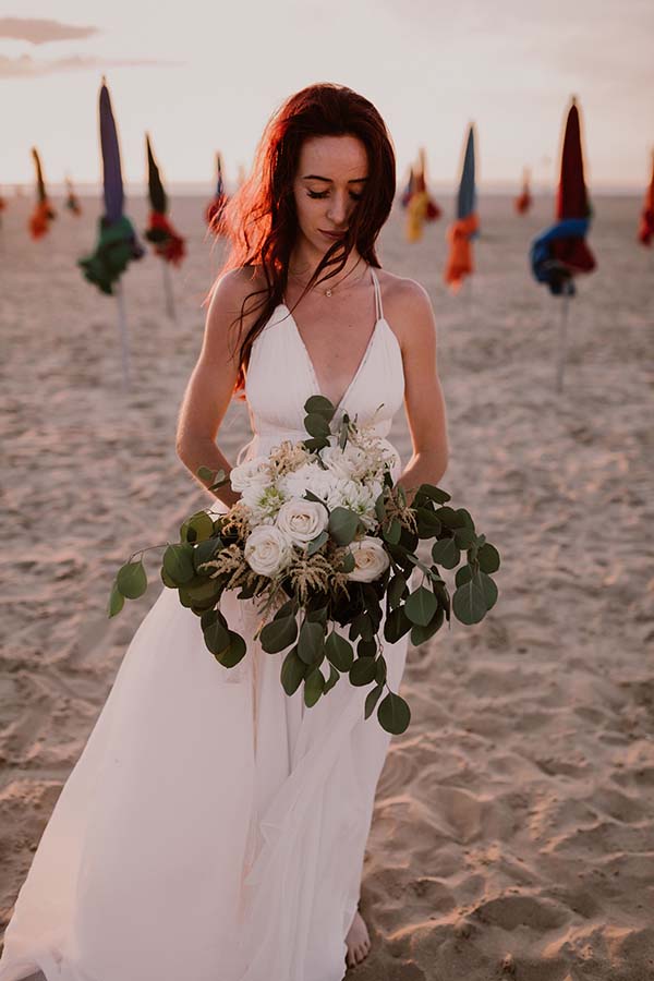 mariage bohème chic Deauville