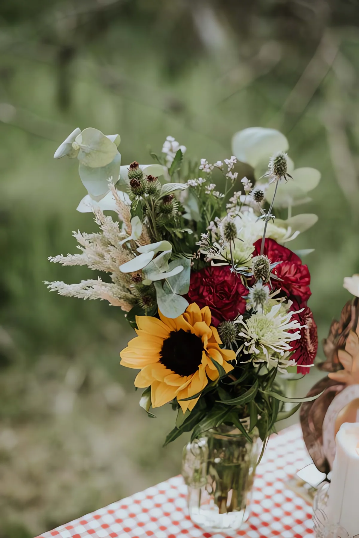 mariage bohême poetique pleine nature