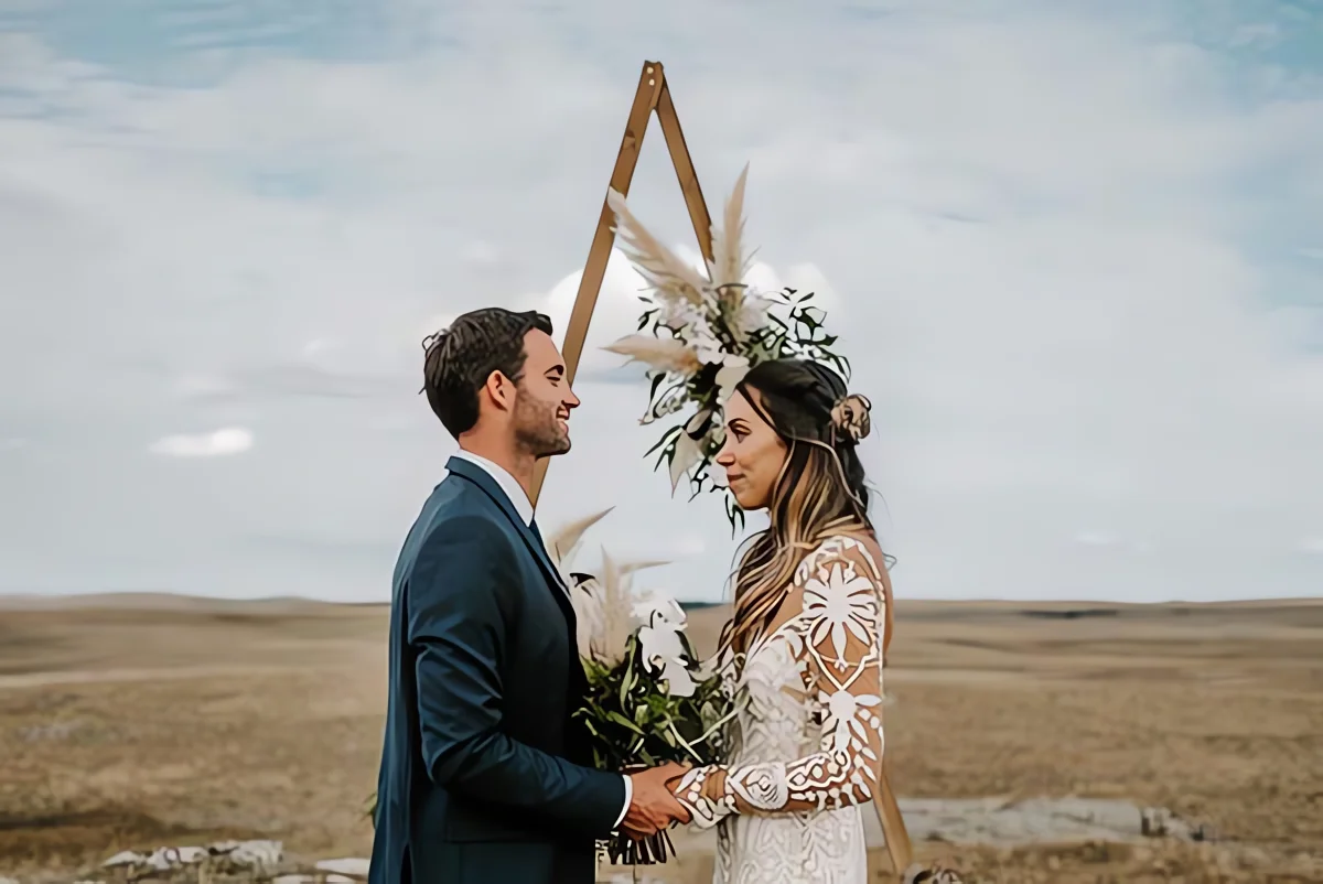 mariage intime sauvage Lozère