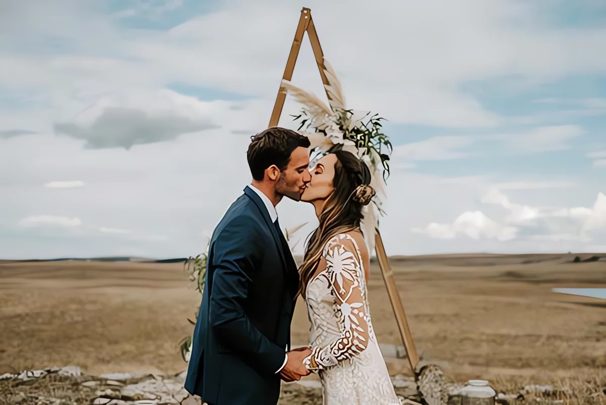 mariage intime sauvage Lozère