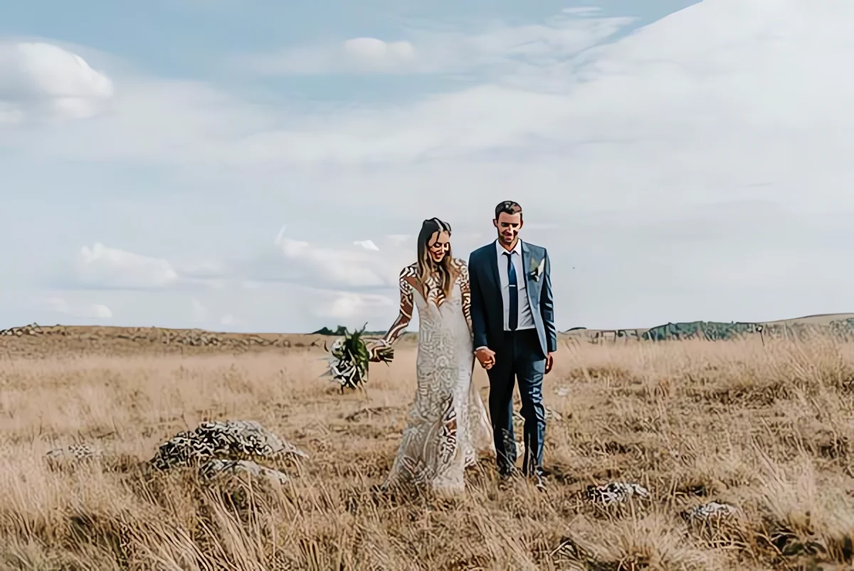 mariage intime sauvage Lozère