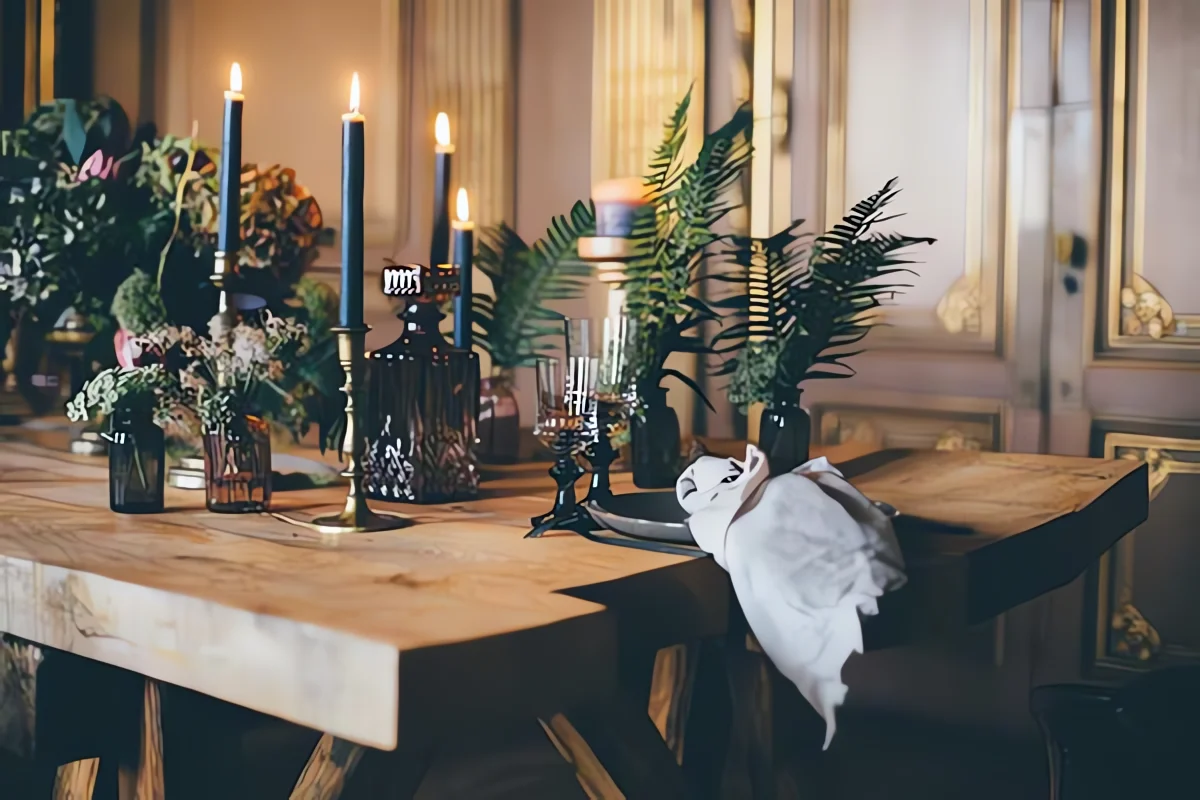 Inspirations mariage green romantique