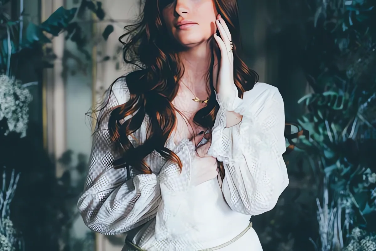 Inspirations mariage green romantique