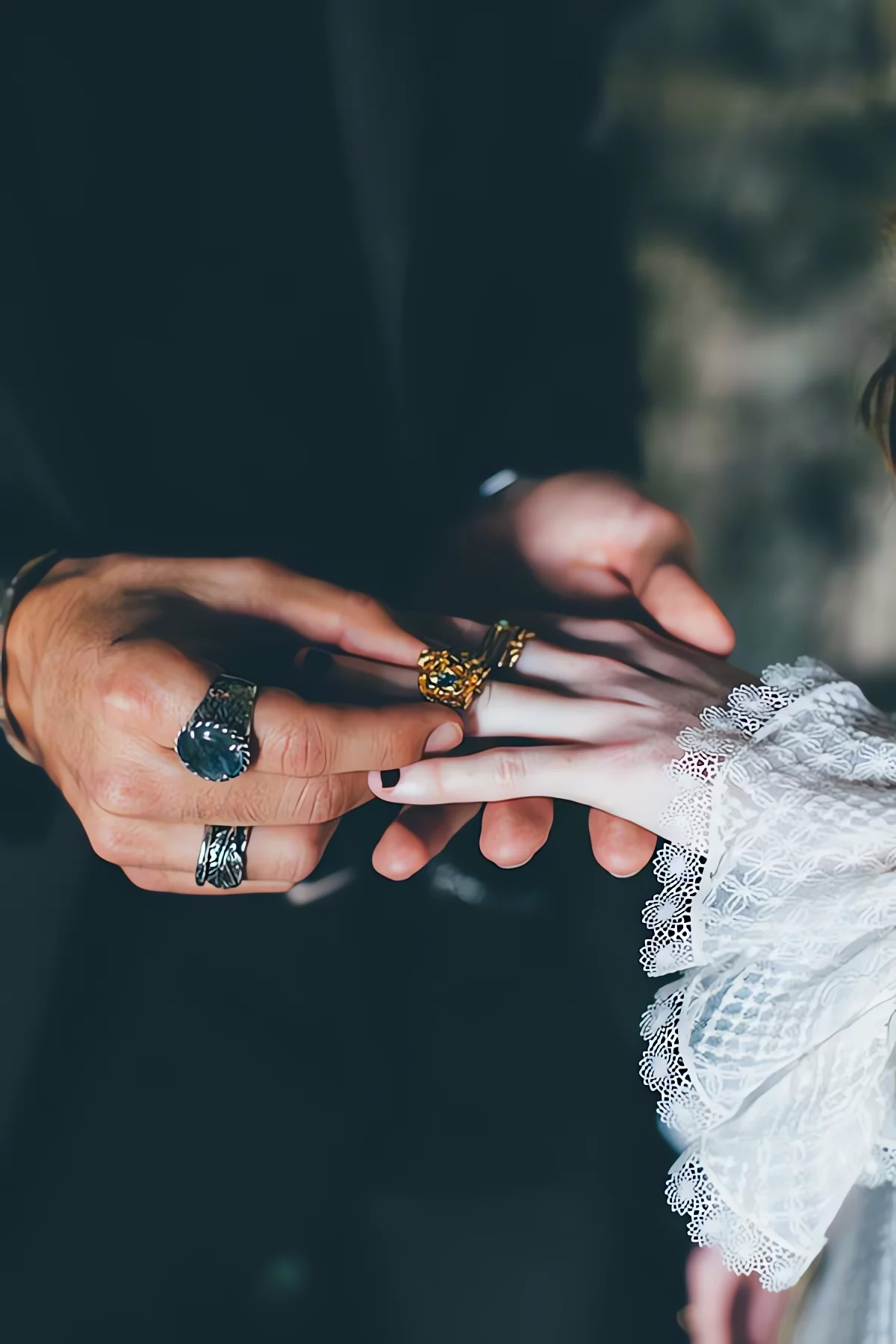 Inspirations mariage green romantique