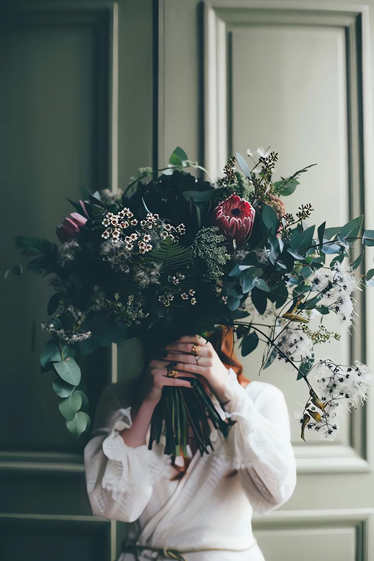 Inspirations mariage green romantique