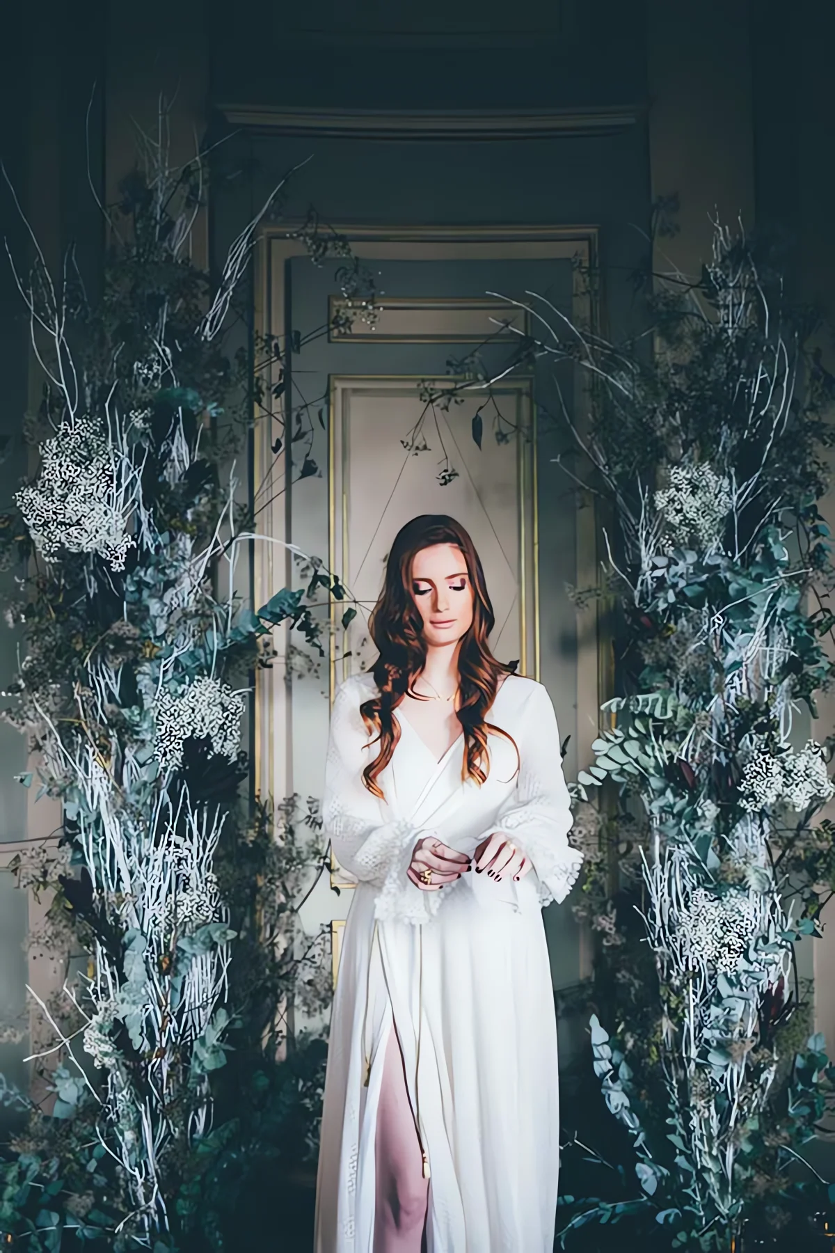 Inspirations mariage green romantique