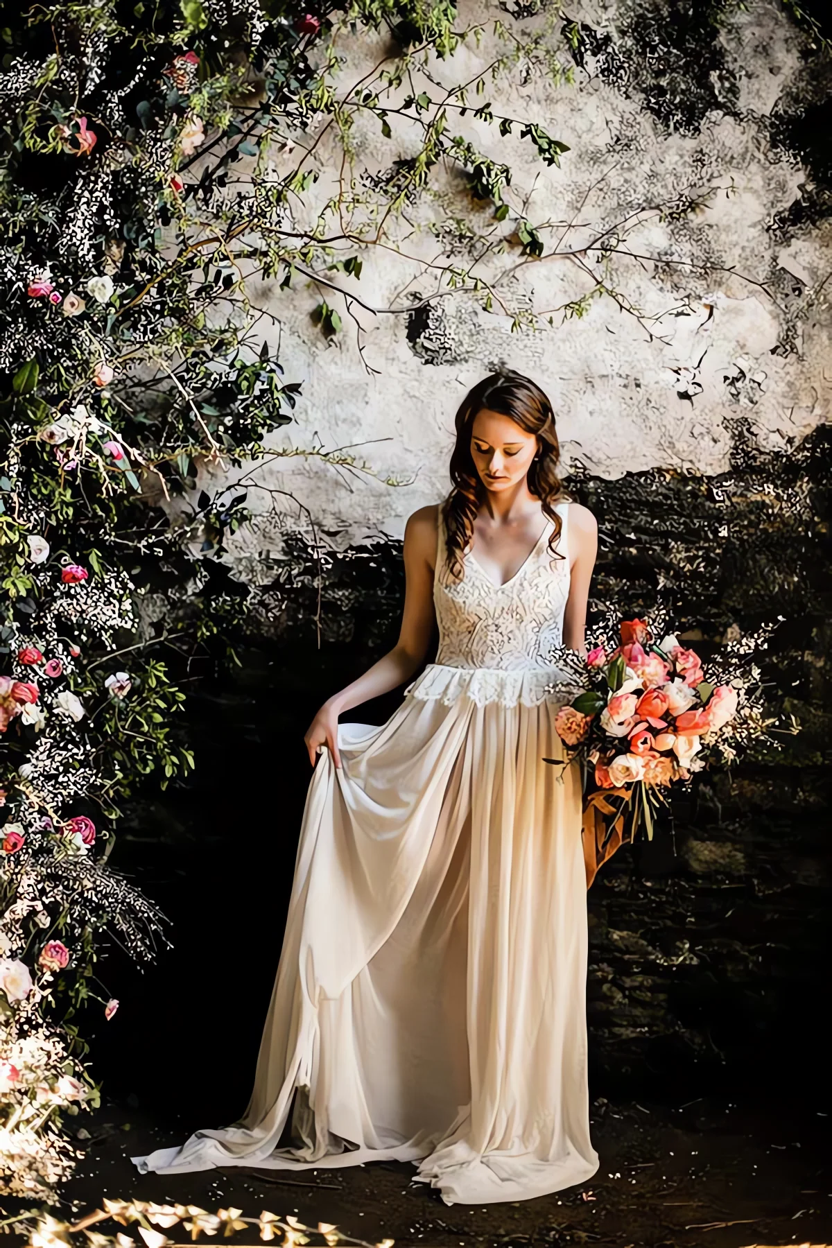 mariage floral éthique Bretagne