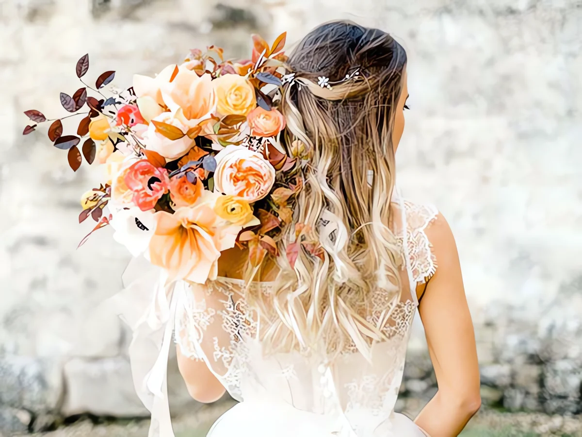 Inspirations mariage fleuri romantique