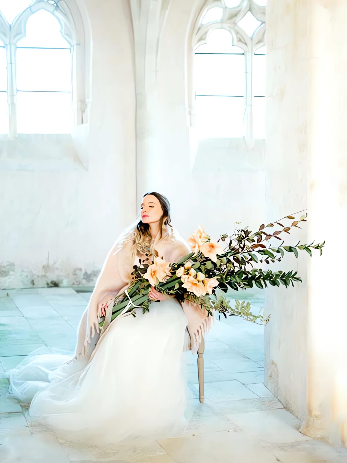 Inspirations mariage fleuri romantique