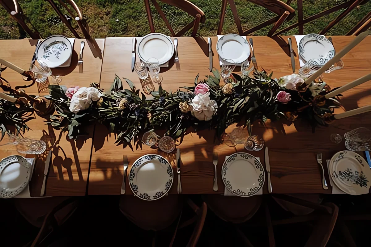 mariage bucolique festif original