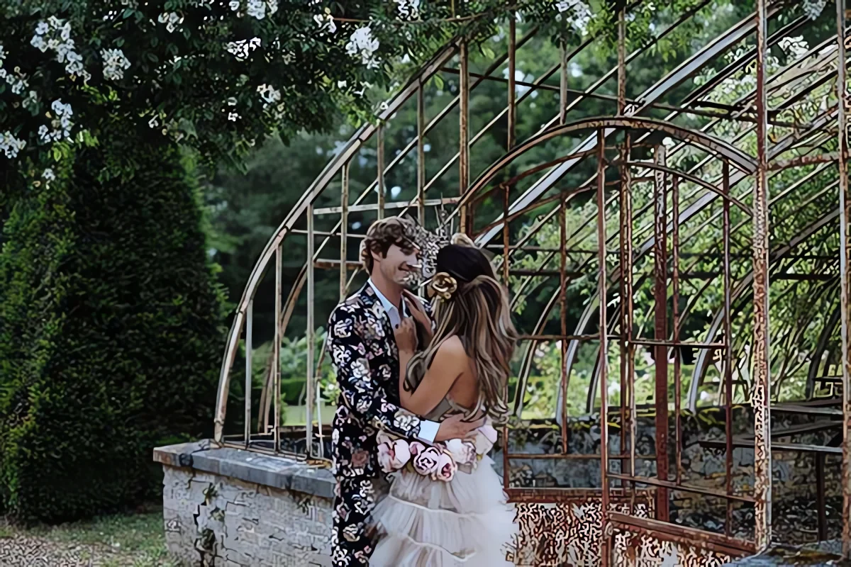 mariage bucolique festif original
