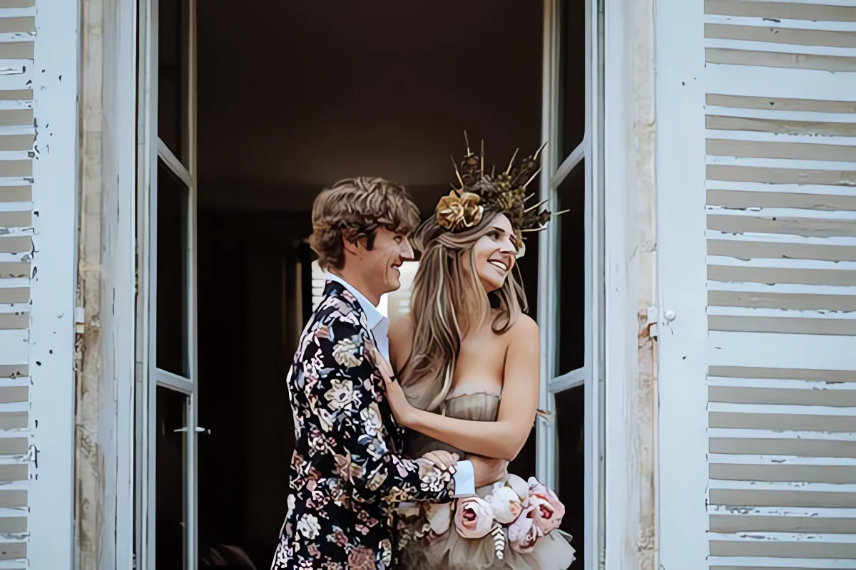mariage bucolique festif original