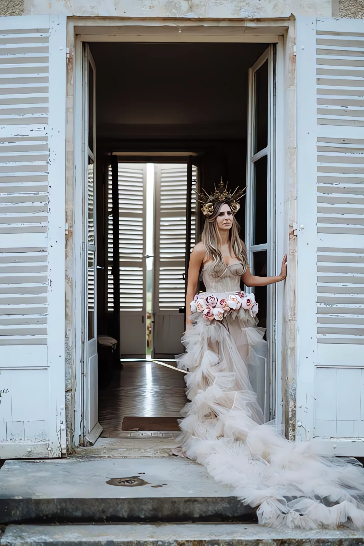 mariage bucolique festif original