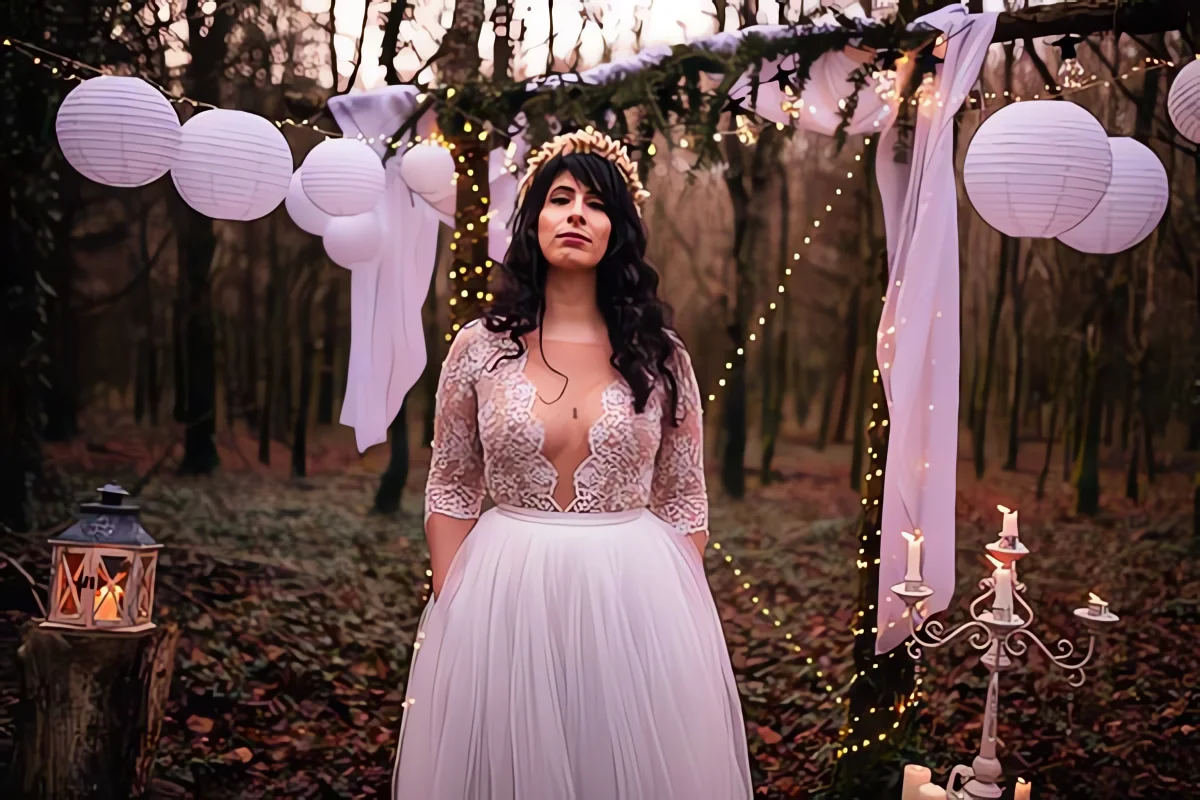 inspiration-mariage-nocturne-romantique-foret