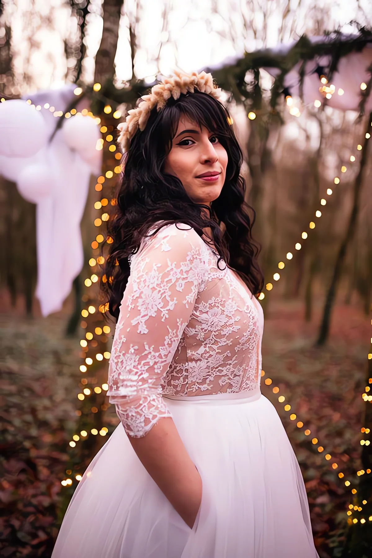 inspiration-mariage-nocturne-romantique-foret