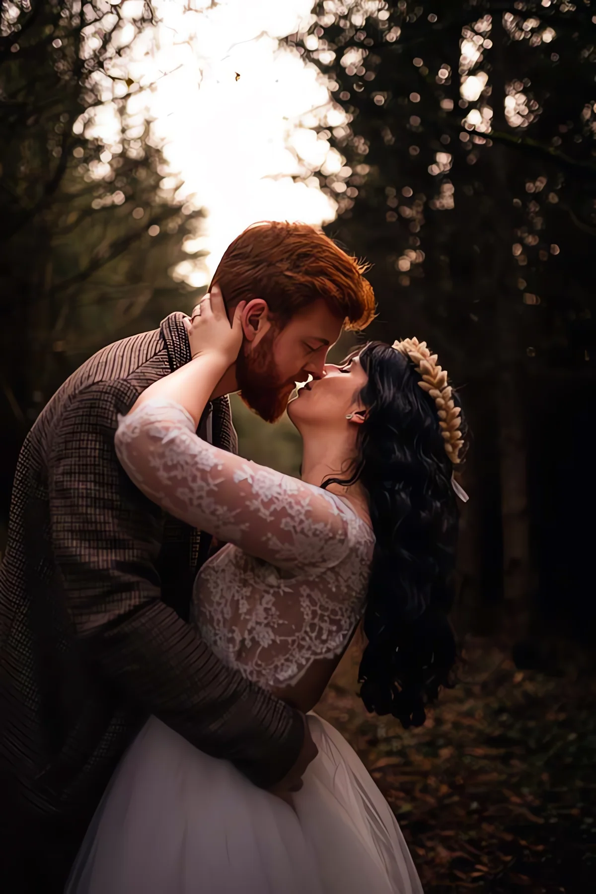 inspiration-mariage-nocturne-romantique-foret