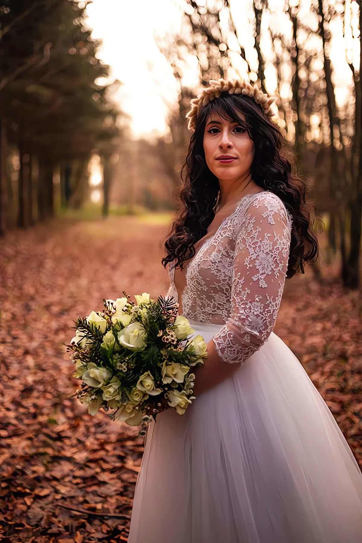 inspiration-mariage-nocturne-romantique-foret
