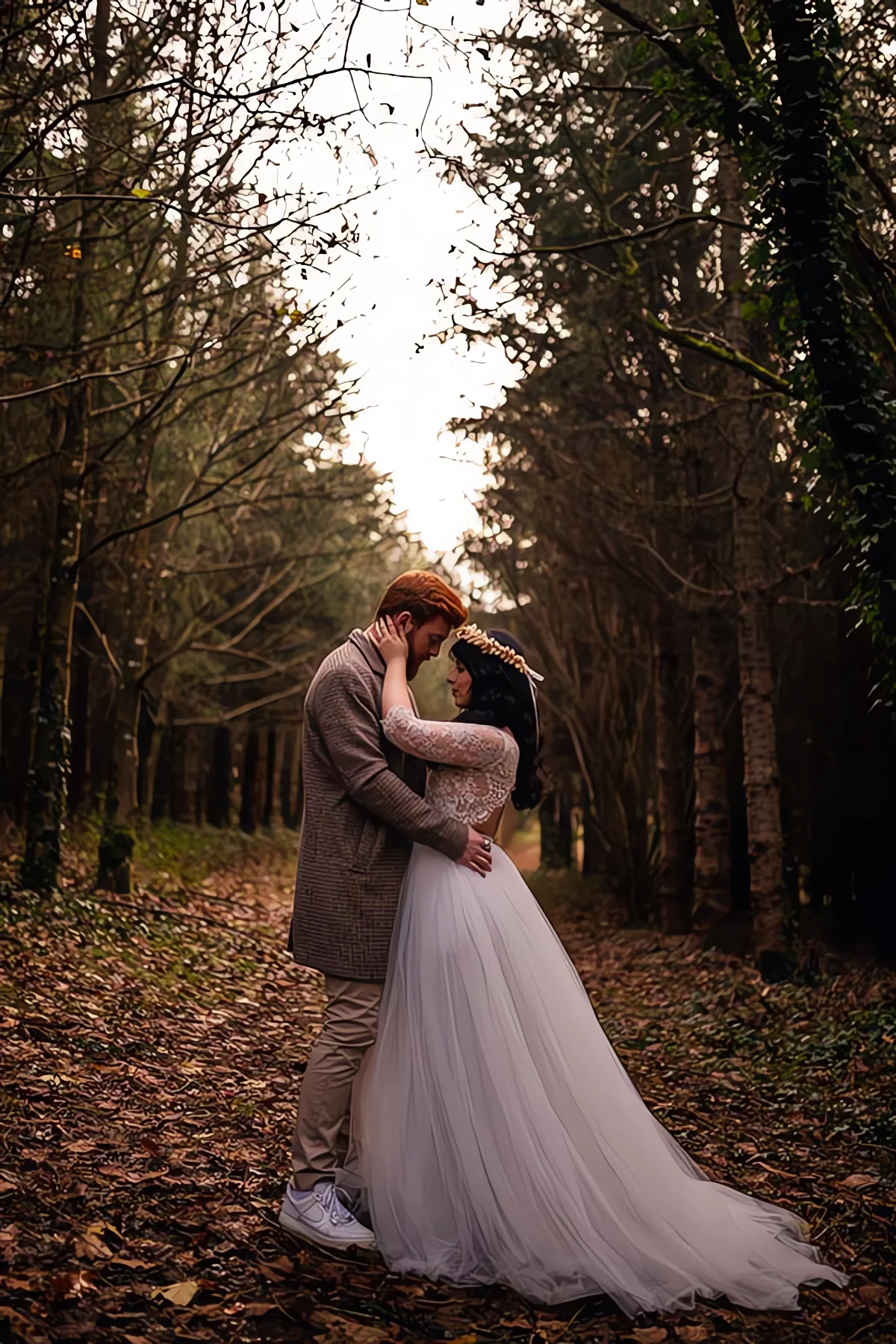 inspiration-mariage-nocturne-romantique-foret