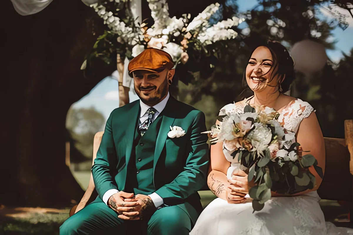 mariage décontracté intime Berry