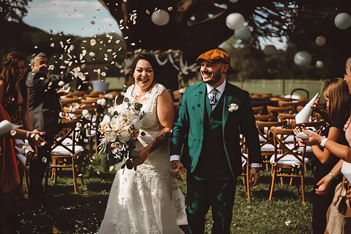 mariage décontracté intime Berry