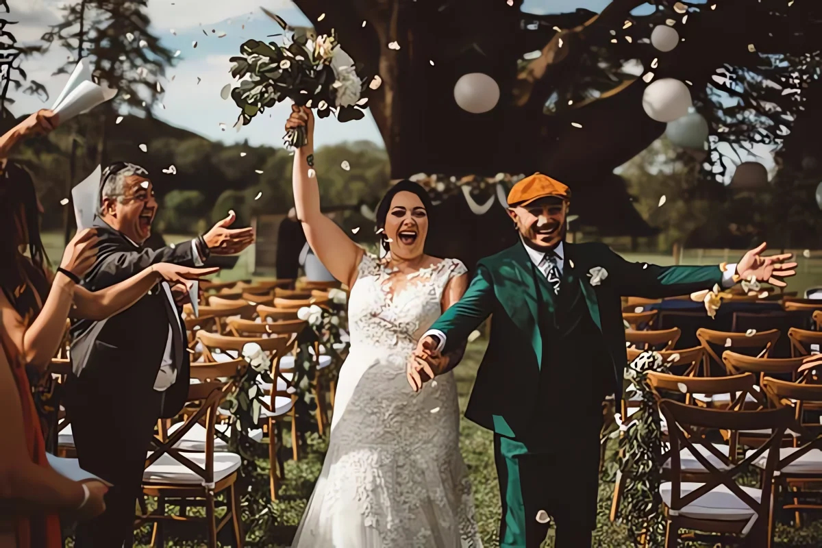 mariage décontracté intime Berry