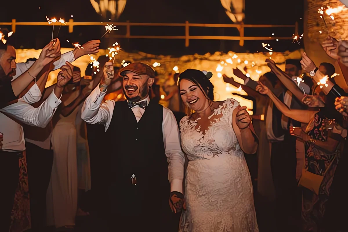 mariage décontracté intime Berry